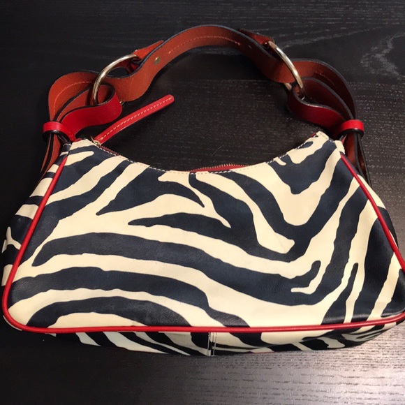 🎉 HP 🎉 Dooney & Bourke Large Zebra Hobo Bag - Picture 6 of 10